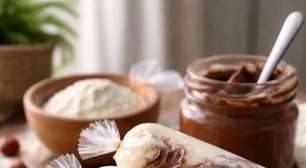 Geladinho gourmet fácil e cremoso: receita com leite em pó e creme de avelã