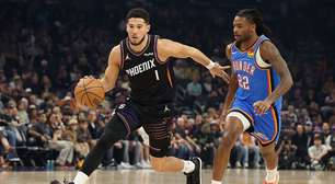 Devin Booker decide, e os Suns vencem o Thunder