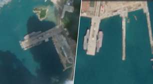 Imagens de satélite revelaram que a China reuniu seus porta-aviões mais importantes, e isso só pode significar uma coisa