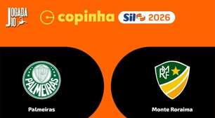 Palmeiras x Monte Roraima (Copinha): onde assistir, escalações e arbitragem