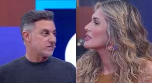 Solteira? Luciano Huck pega Lívia Andrade de surpresa no Domingão: 'Vai arrumar alguém em...'