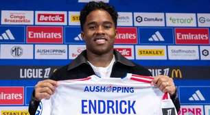 Endrick é apresentado pelo Lyon e revela conselho de Ancelotti