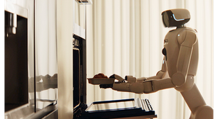 CES 2026: Robô doméstico LG CLOiD dobra roupa e prepara café pra você