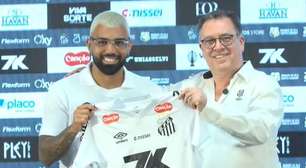 Gabigol é apresentado no Santos, elogia Neymar e se declara ao Peixe: 'Maior time da Terra'