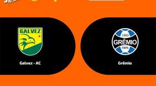 Galvez x Grêmio (Copinha): onde assistir, escalações e arbitragem