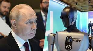 Acreditávamos que nada superaria o robô russo que acabou no chão, até que fizeram um dançar na frente de Putin