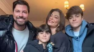 Antes e depois! Juliana Paes posta foto dos filhos adolescentes e surpreende a web