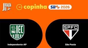 Independente-AP x São Paulo, pela Copinha: onde assistir