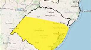 Frente fria provoca virada no tempo e Inmet emite alerta de tempestade no RS