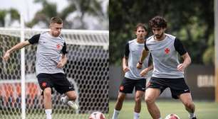 Maxime e JP ganham nova chance no Vasco e serão observados por Diniz