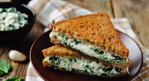 Espinafre com ricota: 4 lanches deliciosos e saudáveis para o café da tarde