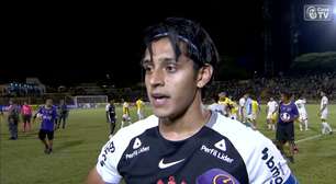 Zagueiro do Corinthians destaca nível competitivo da Copinha após empate com o Luverdense