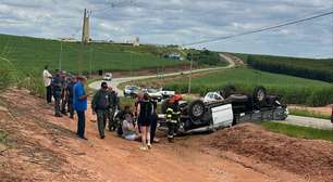 Capotamento na rodovia Luiz Acala resulta na morte de motorista em Porto Feliz