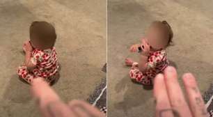 Absurdo! Estrela de reality show é criticada nas redes por deixar bebê colocar vape na boca