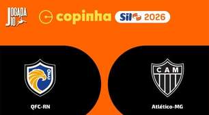 QFC x Atlético-MG, AO VIVO, com a Voz do Esporte, às 20h15