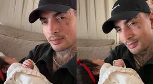 Após expor diagnóstico da filha, MC Guimê celebra primeiro mês de Yarin