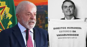 Em indireta a Bolsonaro, Lula diz que golpistas tratavam direitos humanos como 'esterco da bandidagem'