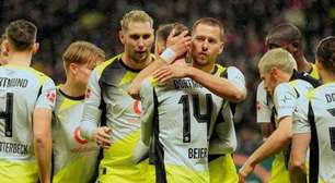 Frankfurt e Dortmund ficam no empate eletrizante no Alemão