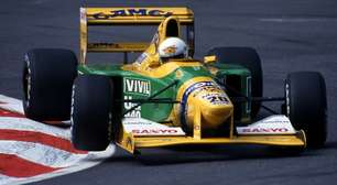 F1: Carro de estreia vencedora de Schumacher vai a leilão