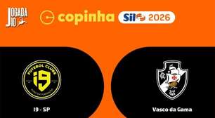 I9 x Vasco, AO VIVO, com a Voz do Esporte, às 18h45