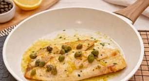 Filé de peixe na frigideira com alcaparras: pronto em 20 min