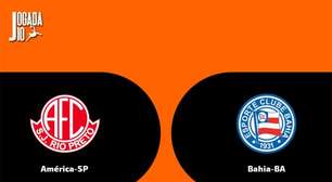 América-SP x Bahia, AO VIVO, com a Voz do Esporte, às 10h45