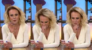 Ana Maria Braga tem crise forte de tosse ao vivo no Mais Você e revela doença