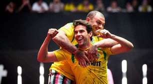 Com gol de Kaká, Brasil vira de forma incrível e segue vivo na Kings League Nations