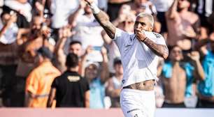 Gabigol vai às redes e celebra reestreia com vitória pelo Santos: "Gol para a família e coração para Neymar"