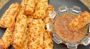 Palitos de tapioca na airfryer: sem fritura e super crocantes