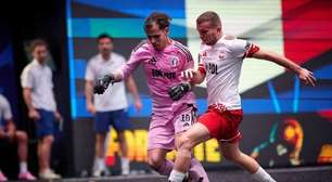 Com hat-trick de goleiro, França vence e elimina a Polônia na Kings League Nations