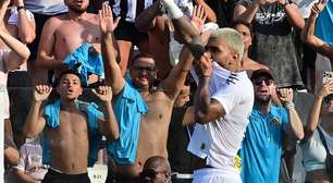 Veja o primeiro gol de Gabigol em sua reestreia pelo Santos