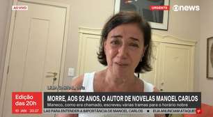 Xodó de Manoel Carlos, Lilia Cabral chora a morte do autor: "Queria estar com ele"