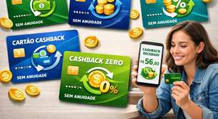 Cartões sem anuidade que dão cashback real; veja os 5 com melhor retorno
