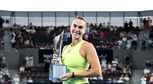 Sabalenka vence Kostyuk sem problemas e é campeã em Brisbane