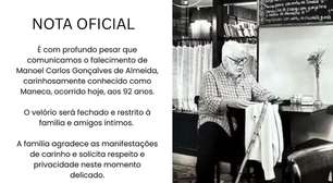 Adeus a Manoel Carlos: morte de autor de novelas gera comoção