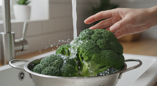 Como lavar brócolis de forma segura e eficaz