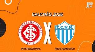 Internacional x Novo Hamburgo, AO VIVO, com a Voz do Esporte, às 16h30