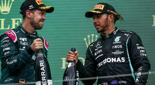 F1: Vettel compara evolução de Hamilton e Verstappen