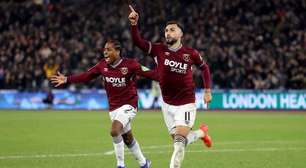 West Ham vence o QPR na prorrogação e avança na Copa da Inglaterra
