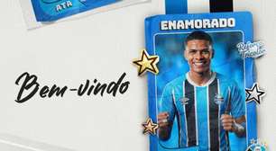 Grêmio confirma a contratação do atacante José Enamorado