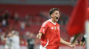 Herói do Inter, Diego Coser celebra gol na estreia do Gauchão