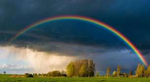 Por que os arco-íris são circulares?