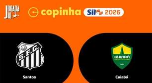 Santos x Cuiabá, pela segunda fase da Copinha: onde assistir