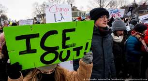 Milhares protestam nos EUA contra agência de imigração ICE