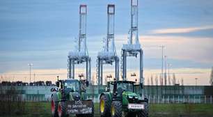 Em protesto, agricultores acampam no principal porto francês para 'controlar' produtos do Mercosul