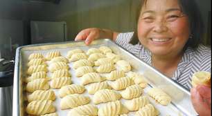 Toda semana eu faço esse biscoito de queijo sem glúten