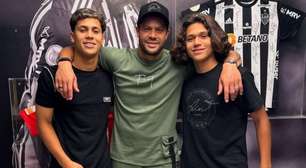 Filhos de Hulk vão jogar na base do Atlético