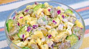 Salada alemã mais saborosa e irresistível: uma receita simples e gostosa que você nunca vai se cansar de comer