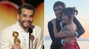 Quem é a esposa de Wagner Moura? Fotógrafa fez rara aparição no Globo de Ouro